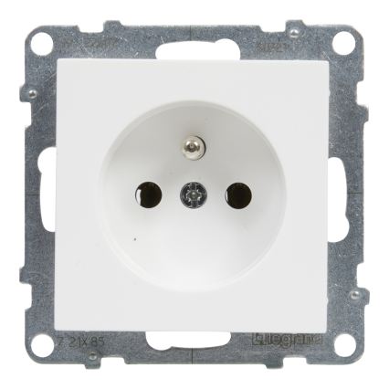 Legrand - Hišna vtičnica brez okvirja 250 V/16 A SUNO bela