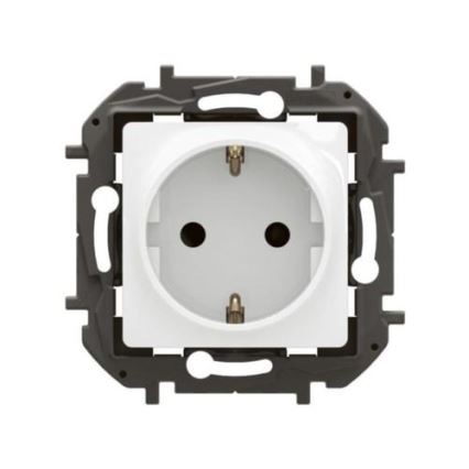 Legrand - Hišna vtičnica SCHUKO brez okvirja NILOE 250V bela