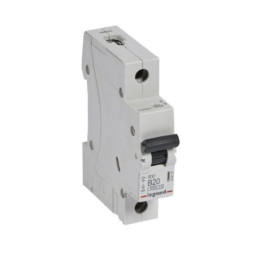 Legrand - Modularen enopolni magnetotermični odklopnik RX3 1P B 20A 6000A