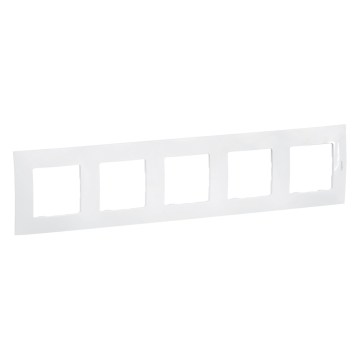 Legrand - okvir za 5 modulov NILOE, bel