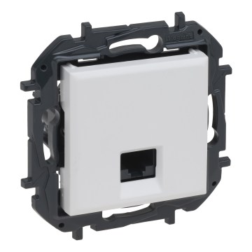 Legrand - RJ45 Ethernet vtičnica NILOE STEP brez okvirja, bela