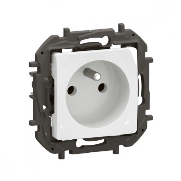 Legrand - Stenska vtičnica brez okvirja 250V/16A NILOE bela