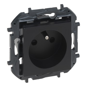 Legrand - Stenska vtičnica brez okvirja NILOE STEP 250V črna
