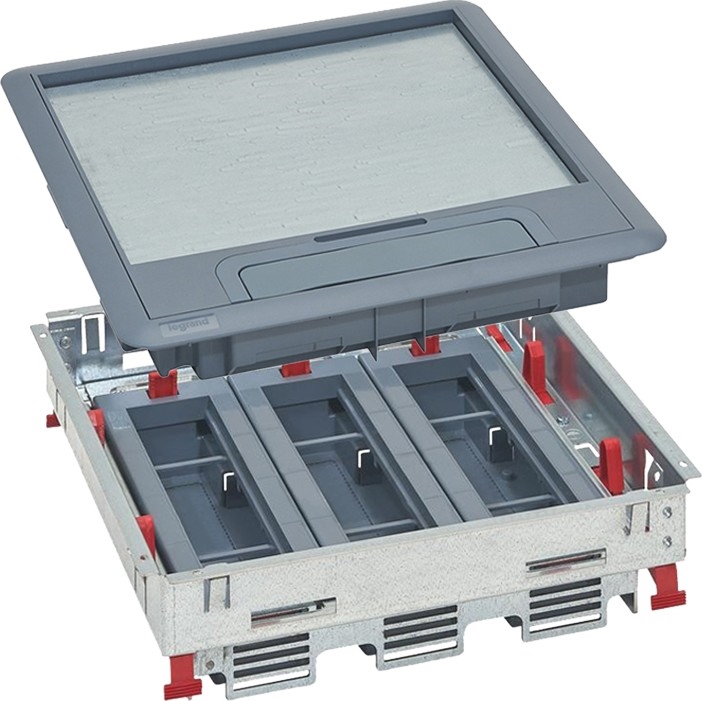 LEGRAND - Talna škatla za dvojna tla 24 modulov (12 naprav 45x45)