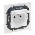 Legrand - Zunanja vtičnica brez okvirja 250V/16A NILOE STEP IP44 bela