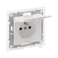 Legrand - Zunanja vtičnica brez okvirja 250V/16A NILOE STEP IP44 bela