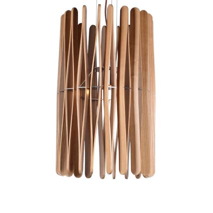 Lesen lestenec na kablu 1xE27/60W/230V Ø 38 cm masiv/jesen/kaučukovec