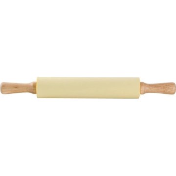 Leseni valj TORO s silikonsko prevleko, 43 cm, krem