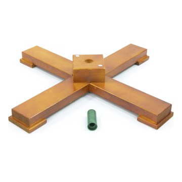 Leseno stojalo za božično jelko s premerom držala 33 mm