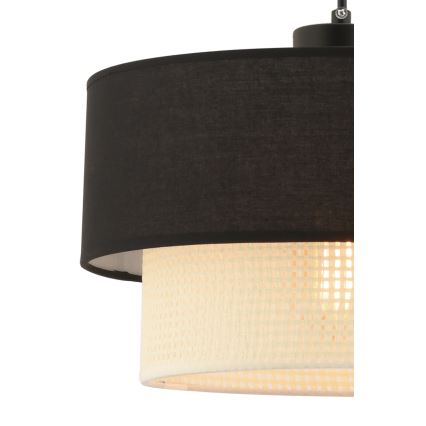 Lesten ECHO 1xE27/60W/230V črna/kremna