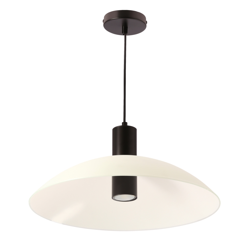 Lesten na vrvici TEDIN 1xGU10/15W/230V bela/črna