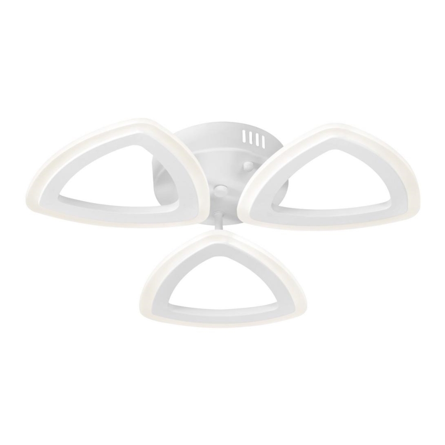 Lestenec 3xLED/16W/230V bela