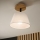 Lestenec ANTONIO 1xE14/60W/230V bela/hrast