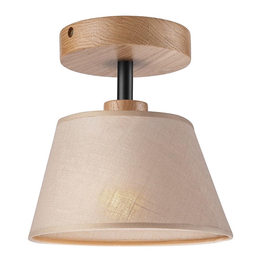 Lestenec ANTONIO 1xE14/60W/230V bež/hrast