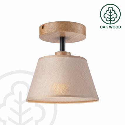 Lestenec ANTONIO 1xE14/60W/230V bež/hrast