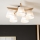 Lestenec ANTONIO 5xE14/40W/230V hrast