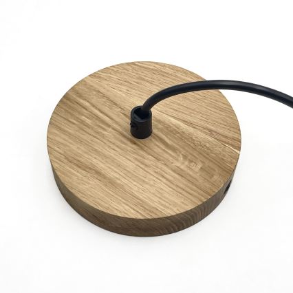 Lestenec ASTA na kablu 1xE27/60W/230V, premer 28 cm, hrast