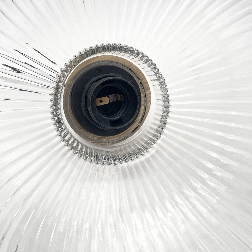 Lestenec ASTA na kablu 1xE27/60W/230V, premer 28 cm, hrast