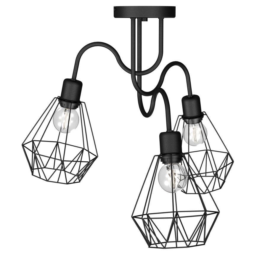 Lestenec BERGEN 3xE27/60W/230V