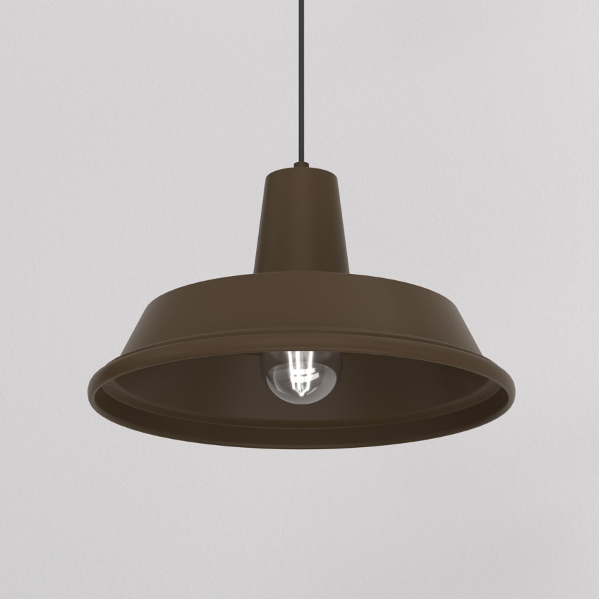 Lestenec CLASS na kablu 1xE27/15W/230V rjav