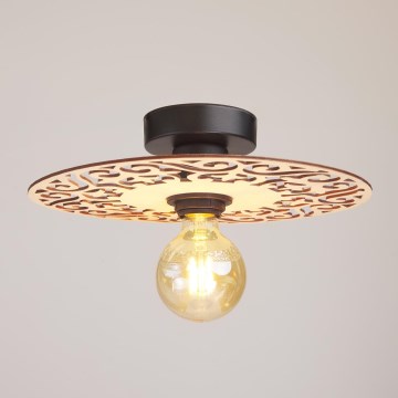 Lestenec FALCO 1xE27/60W/230V pr. 30 cm bež