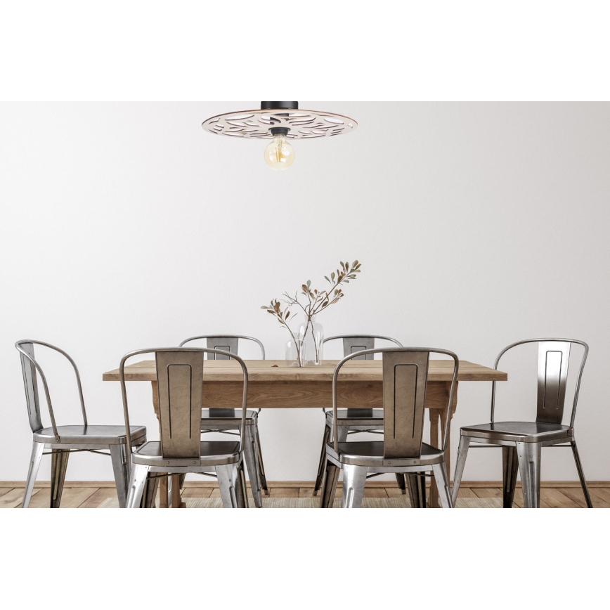 Lestenec FALCO 1xE27/60W/230V pr. 40 cm bež