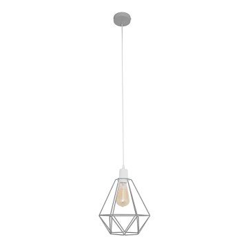 Lestenec KARO 1xE27/15W/230V siv
