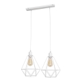 Lestenec KARO 2xE27/15W/230V bel