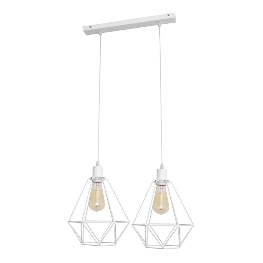 Lestenec KARO 2xE27/15W/230V bel