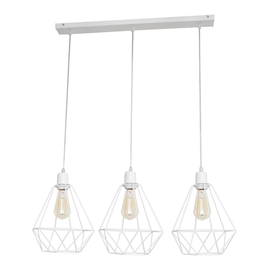 Lestenec KARO 3xE27/15W/230V bel