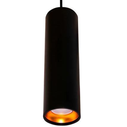 Lestenec LATI 1xGU10/8W/230V črn
