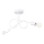 Lestenec LOOP 2xE27/15W/230V bela