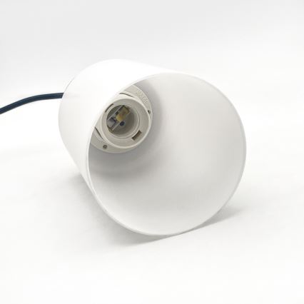 Lestenec MARKUS na jekleni vrvici 4xE27/15W/230V črna/hrast