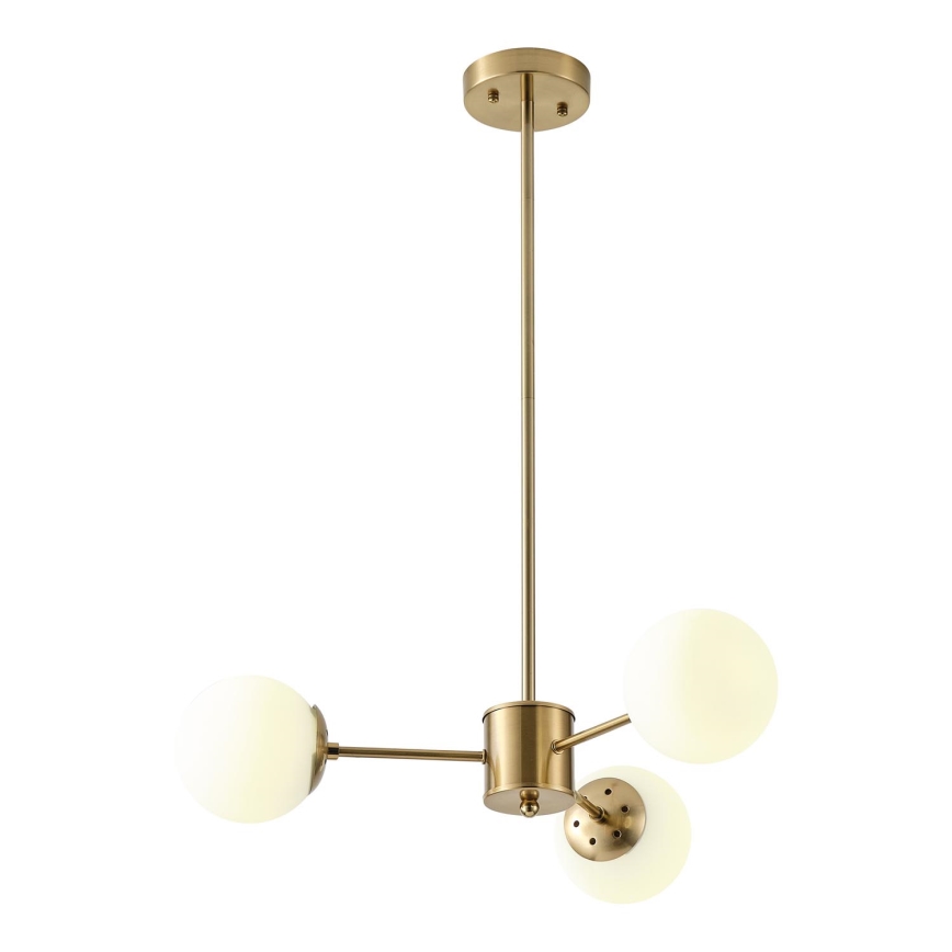 Lestenec na drogu 3xE27/40W/230V medenina