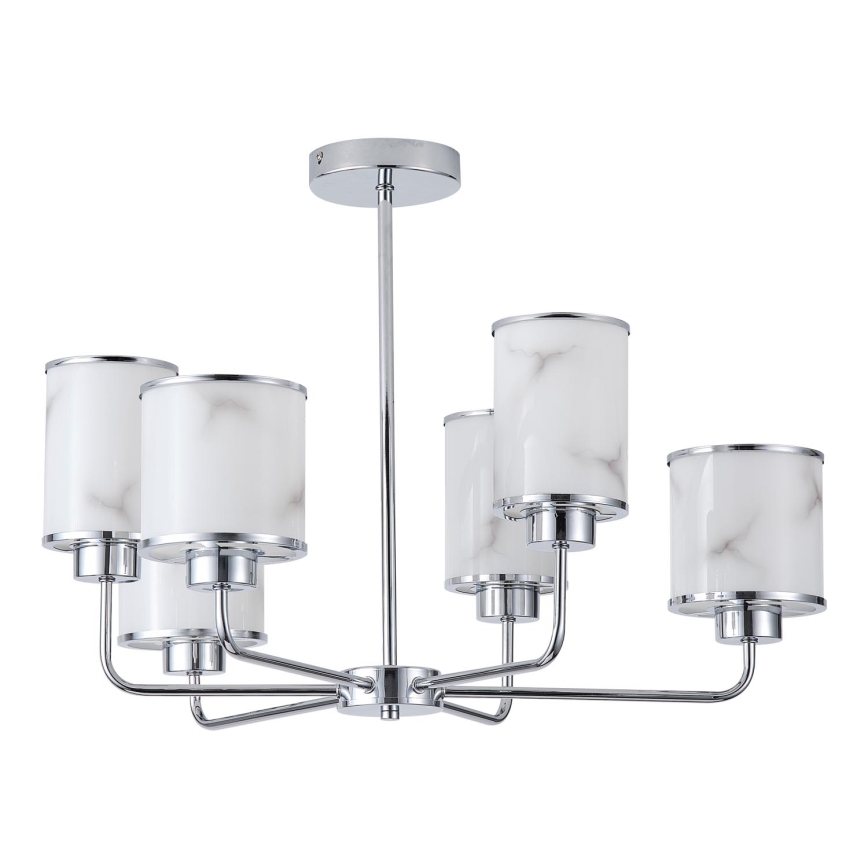 Lestenec na drogu 6xE27/60W/230V