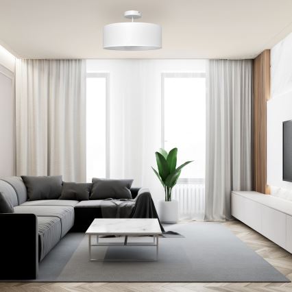 Lestenec na drogu ALBA 3xE27/15W/230V bela