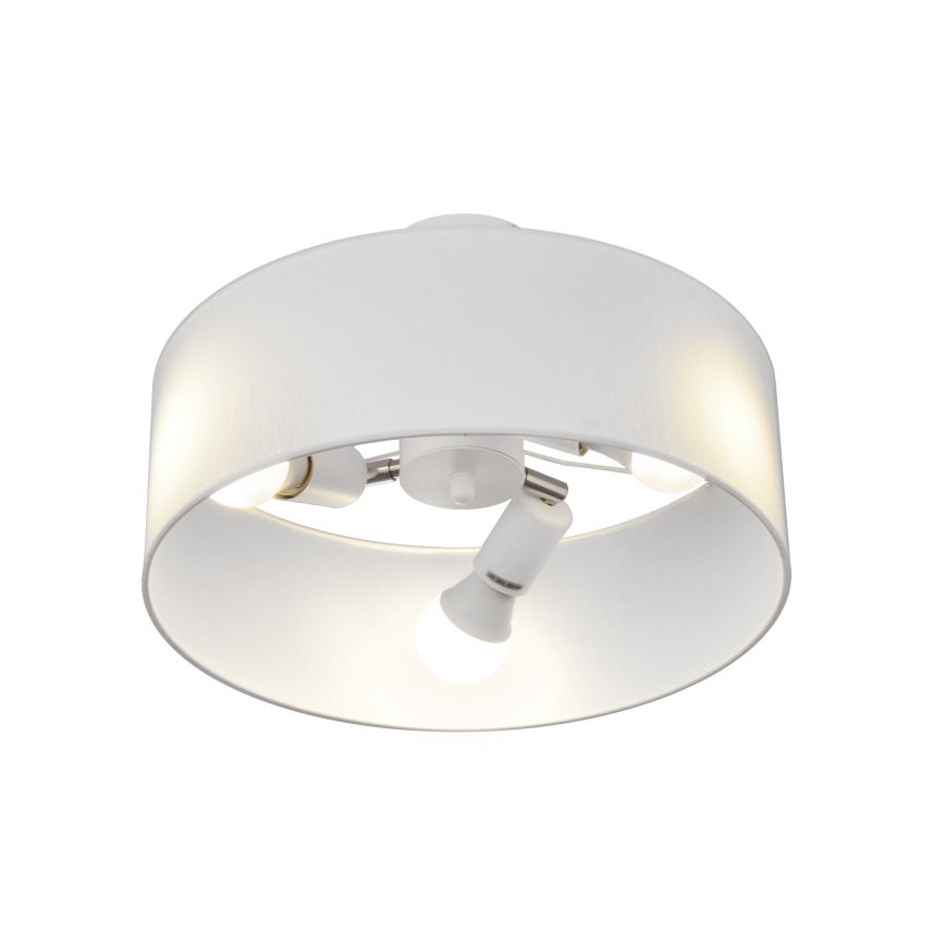 Lestenec na drogu ALBA 3xE27/15W/230V bela