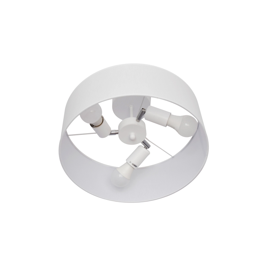 Lestenec na drogu ALBA 3xE27/15W/230V bela