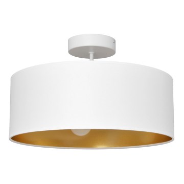 Lestenec na drogu ALBA 3xE27/15W/230V bela/zlata