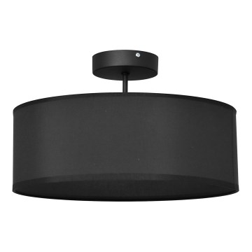 Lestenec na drogu ALBA 3xE27/15W/230V črna