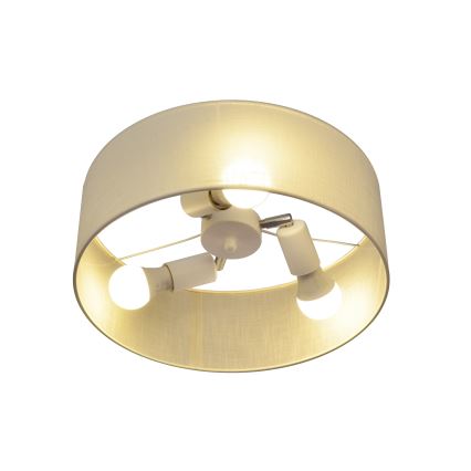Lestenec na drogu ALBA 3xE27/15W/230V kremna