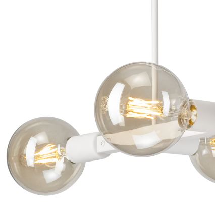 Lestenec na drogu ASTRID 4xE27/60W/230V bela