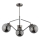 Lestenec na drogu BARSUM 3xE14/10W/230V siva