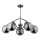Lestenec na drogu BARSUM 5xE14/10W/230V siva