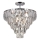 Lestenec na drogu CHELSEA 6xE14/40W/230V pr. 50 cm sijajni krom
