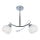 Lestenec na drogu CONNOR 2xE27/15W/230V sijajni krom/bela