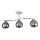 Lestenec na drogu CONNOR 3xE27/15W/230V sijajni krom/siva