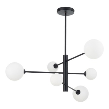 Lestenec na drogu DORADO 6xG9/40W/230V črna