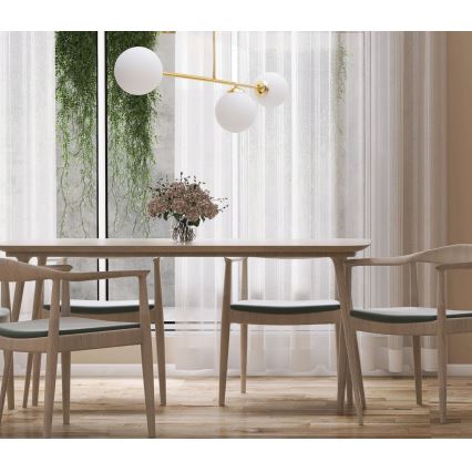 Lestenec na drogu FIRA 3xE27/60W/230V zlata