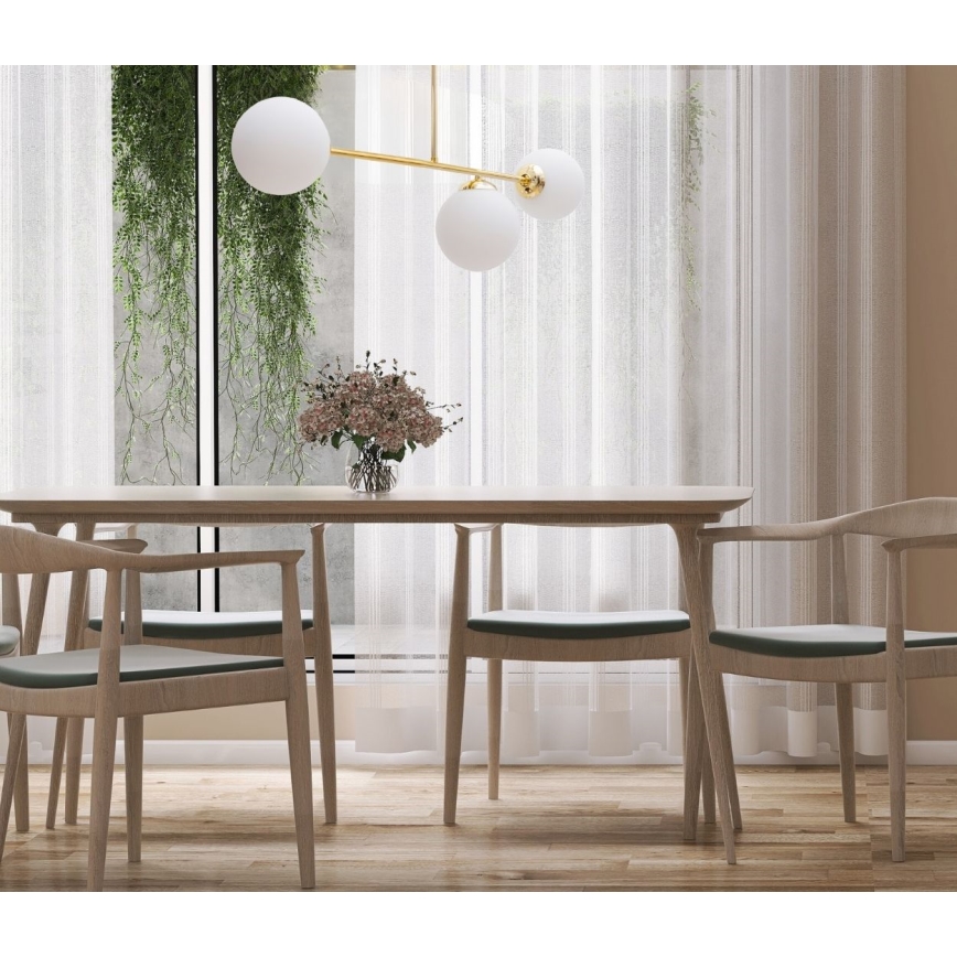 Lestenec na drogu FIRA 3xE27/60W/230V zlata